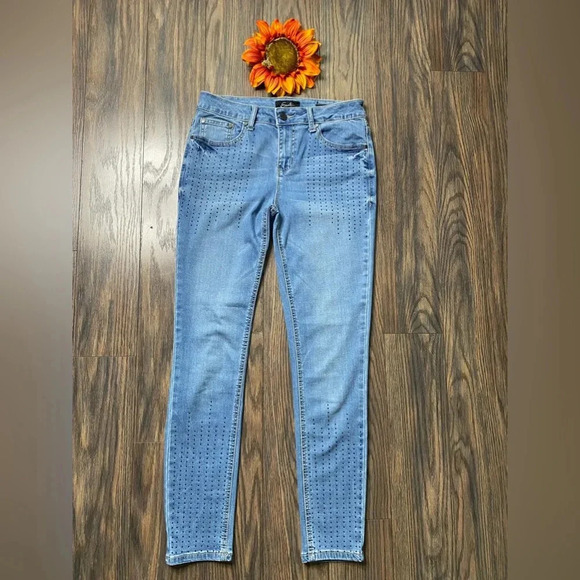 🦋B2G1🦋EARL JEAN Skinny Ankle Jeans | 6 | - Picture 2 of 8